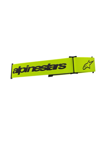 Alpinestars Supertech Goggle Strap Black, Yellow -0