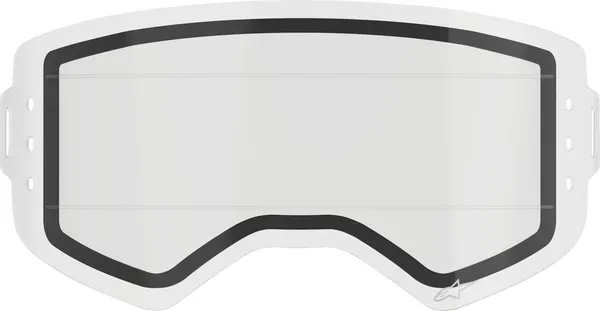 Alpinestars Supertech Roll-off Goggle Dual Lens Clear -0