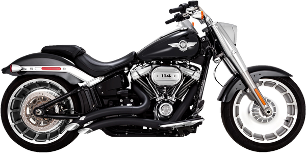 Big Radius Exhaust System Black, 2, nordicamoto.ro