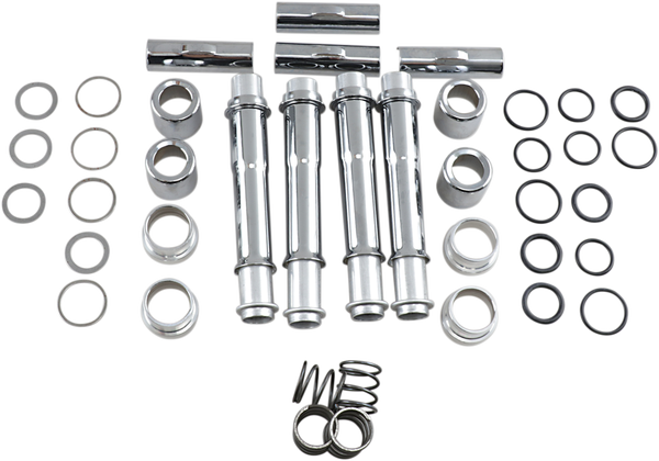 Pushrod Tube Cover Conversion Kit Chrome, 1, nordicamoto.ro
