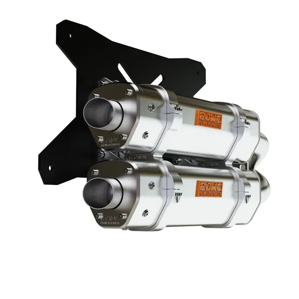 Apx Aluminium Slip-on Muffler Aluminum, Stainless Steel-1