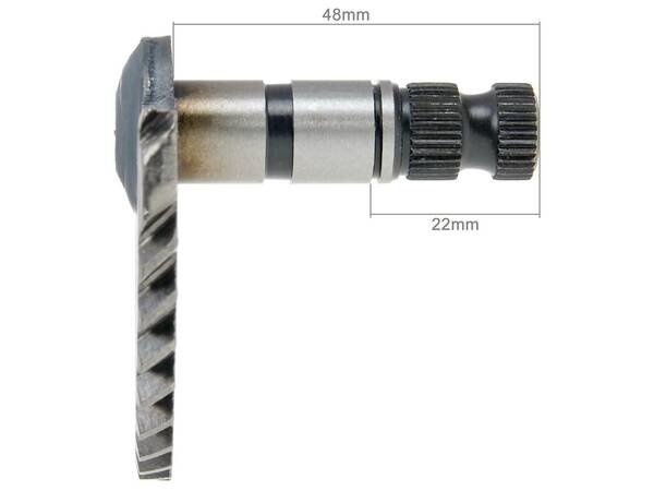 Kickstart Shaft Brass, 1, nordicamoto.ro