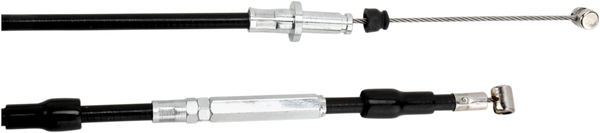 Black Vinyl Clutch Cable Black-2