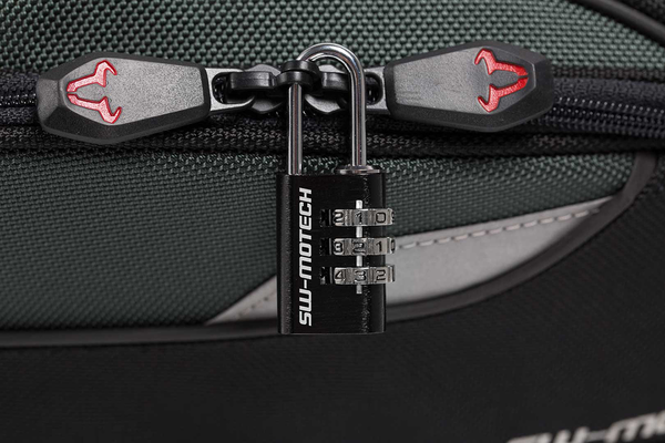 Lock For Motorcycle Luggage Black-0