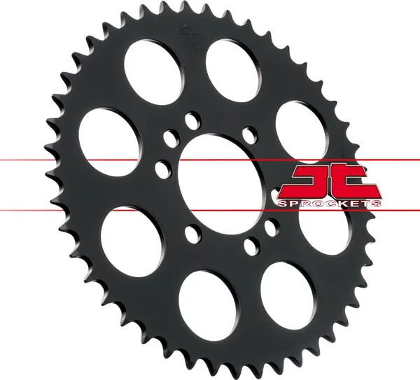 JT SPROCKETS Steel Rear Sprocket Black -1
