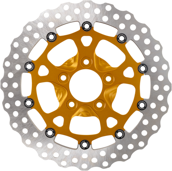 Two-piece Brake Rotor Gold, 1, nordicamoto.ro