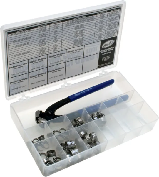 Stepless® Ear Clamp Kit For Fuel System Silver-b7049f2d92bcfaf9dcaa2ffba499bdb7.webp
