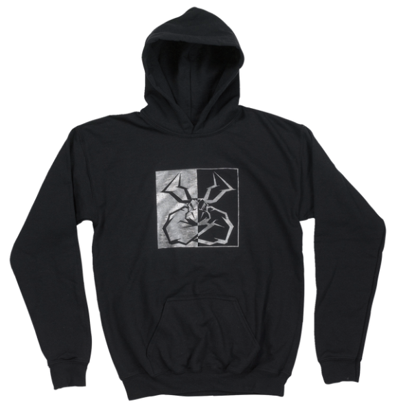 Youth Split Personality Hoodie Black, 1, nordicamoto.ro