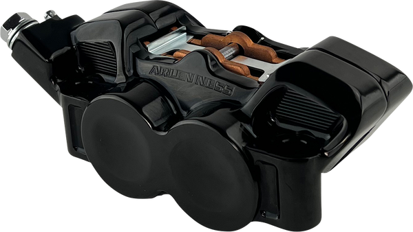 4-piston Radial Caliper Black, Anodized, 1, nordicamoto.ro