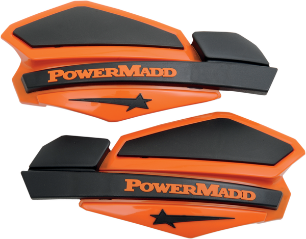 Star Series Handguards Black, Orange, 1, nordicamoto.ro