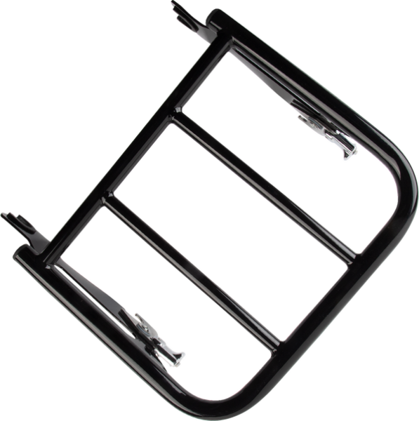 2-up Detachable Luggage Rack Black, 1, nordicamoto.ro