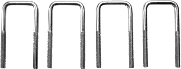 Plow Replacement U-bolts Silver -0