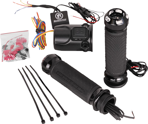 Apex Heated Grips Black, 1, nordicamoto.ro