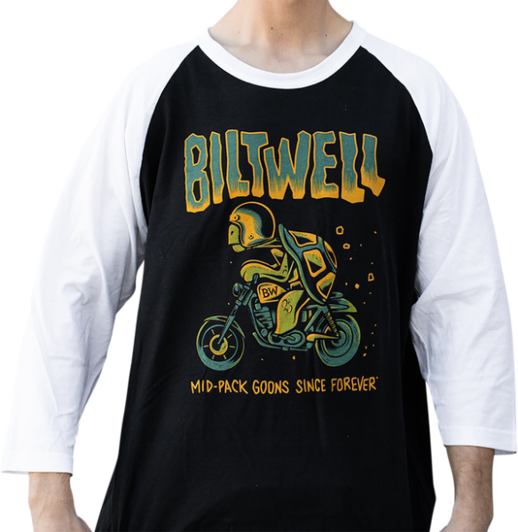 Goons Raglan T-shirt Black 2XL, 4, nordicamoto.ro