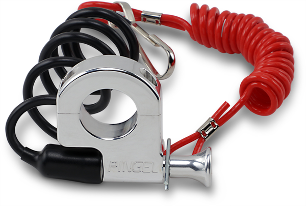 Tether Kill Switch Black, Orange, Silver, 1, nordicamoto.ro