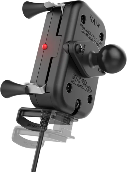 Tough-charge Waterproof Wireless Charging Mount Black -0