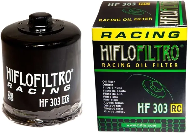 Racing Oil Filter Black-0
