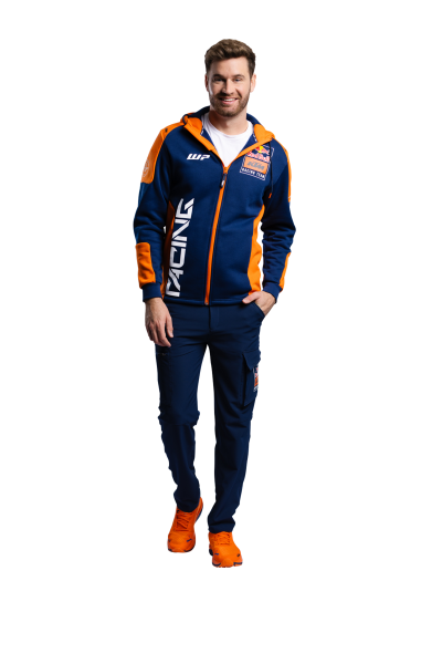 Hanorac KTM Replica Team Zip Orange Navy-3