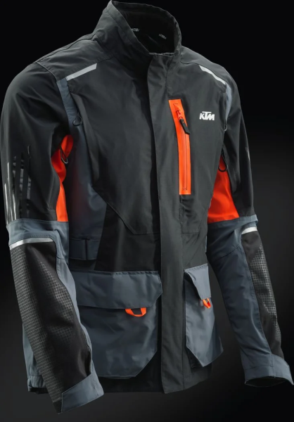 Geaca KTM Racetech WP Gri/Negru/Portocaliu-0