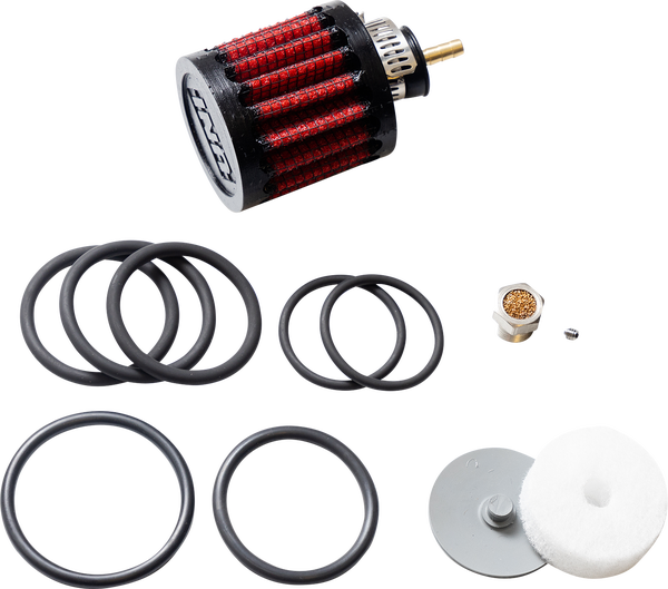 Vented Dipstick Rebuild Kit Black, 1, nordicamoto.ro