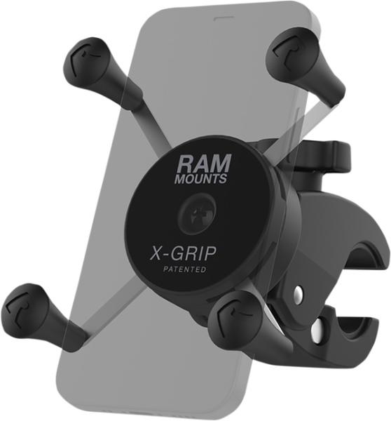 X-grip® Phone Mount With Low-profile Tough-claw Black