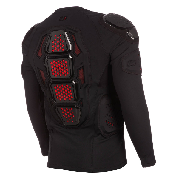 Bluză cu armură Klim Aggressor 2.0 cu protecție spate Black-11