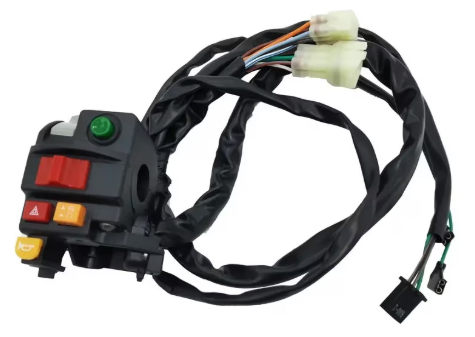 BLOC COMENZI LUMINI CFMOTO 500 2007-2015 CARBURATIE ( BUTON PORNIRE INCORPORAT )