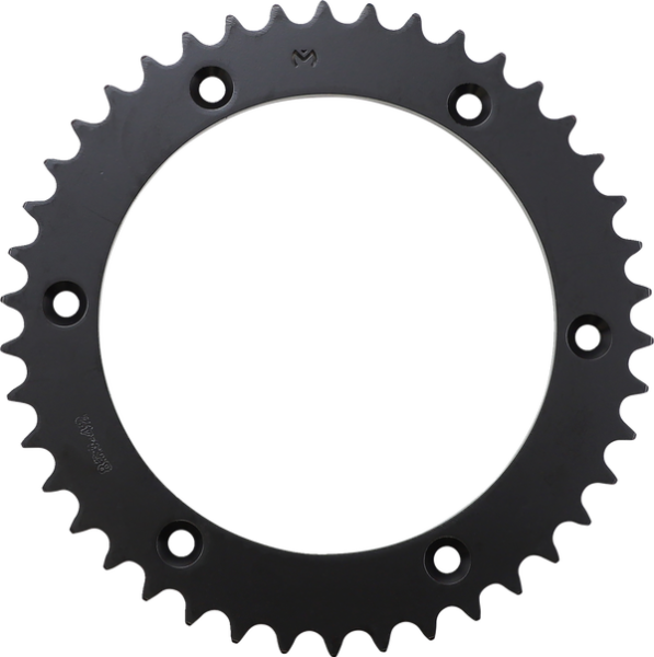 MOOSE RACING Steel Rear Sprocket Atv Black, Zinc Plated -0