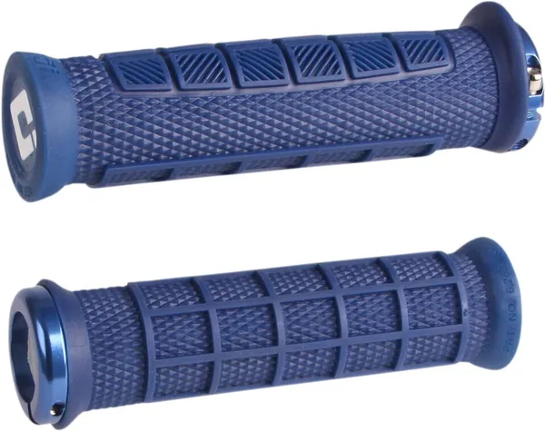 Elite Pro Lock-on Grips Blue-0