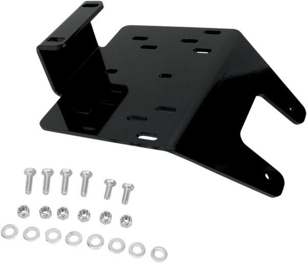 Rm4 Utv Winch Mount Black 