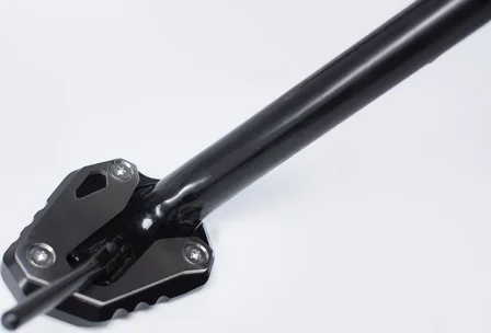 Extensie pentru piciorul suportului lateral, negru, argintiu, 1, nordicamoto.ro