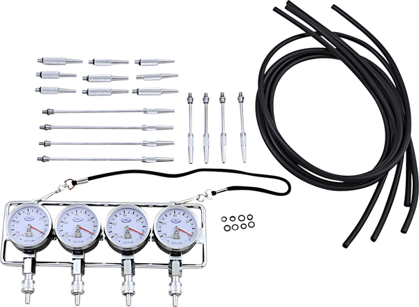 Vacuum Gauges Black, Silver, Chrome, 5, nordicamoto.ro
