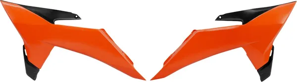 Replacement Radiator Shrouds Orange 