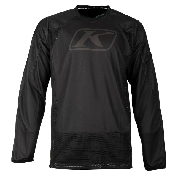 Tricou Klim Dakar Stealth Black-19