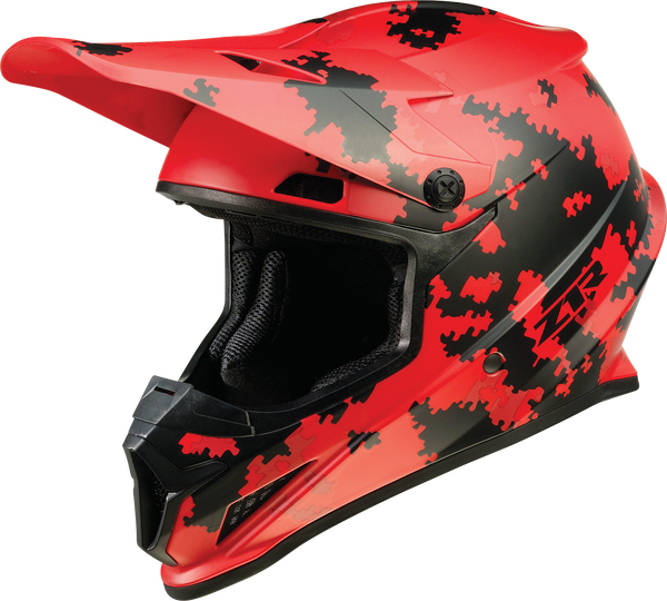Rise Digi Camo Helmet Red M, 1, nordicamoto.ro