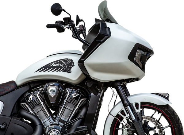 Flare Indian Windshield Gray, 2, nordicamoto.ro
