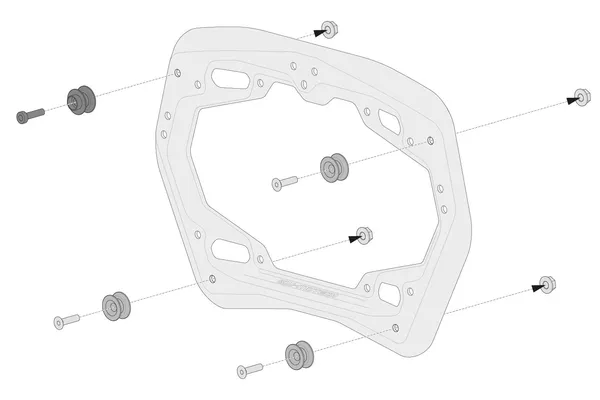 Adapter For Pro Side Carrier Black-0
