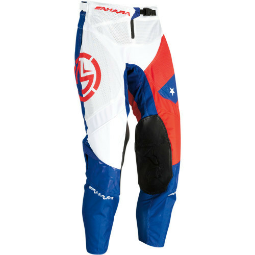 Pantaloni Moose Racing Sahara Blue/Red/White-0