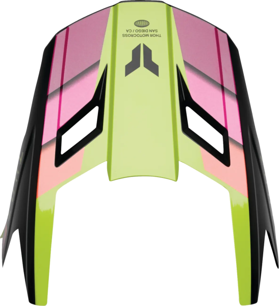 Cozoroc Casca Copii Thor Fleet Defy Roz/Verde/Negru