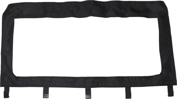 Utv Rear Windscreen Black 