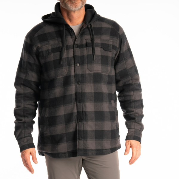 Geaca Klim Targhee Fleece Lined Flannel Dress Blues - Black-4