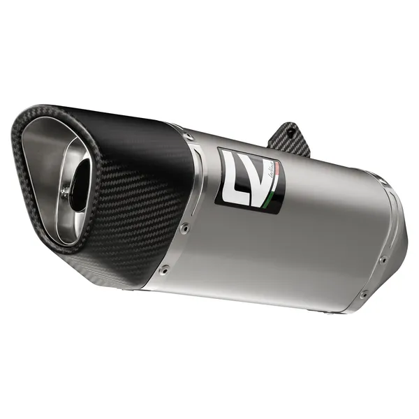 Tobă de eșapament LeoVince LV-14R Slip-On pentru Yamaha MT-07 Tracer 7 Tracer 7 GT, 1, nordicamoto.ro