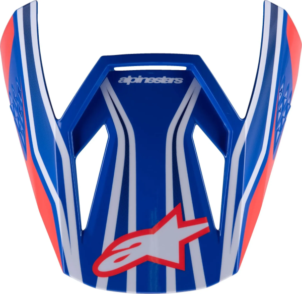 Viziera Casca Copii Alpinestars Sm3 Wurx Black/Blue/Red/White