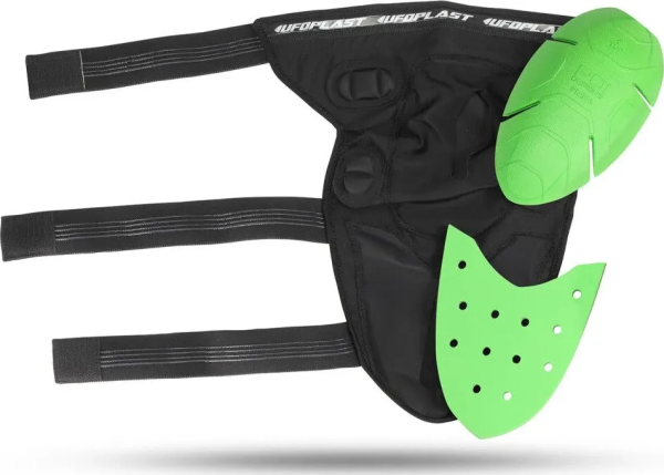 Jackal Knee-shin Guard Black, White -2