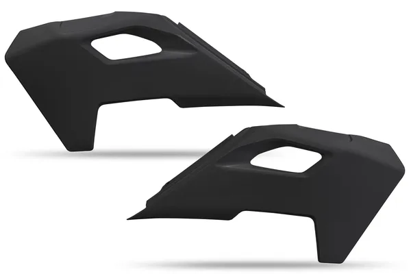 Radiator Covers For Husqvarna Black