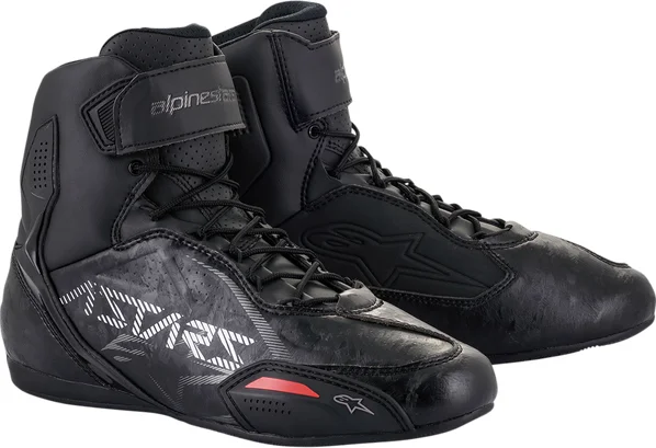 Cizme Alpinestars Faster-3  Black/Gray/Red-0
