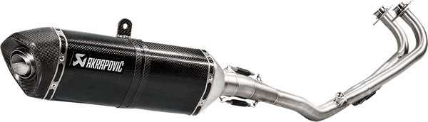 Racing Line Full Exhaust System Scooter Black-3