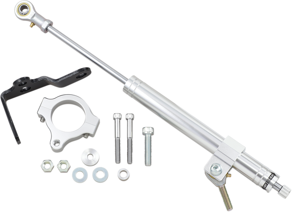 Steering Damper Kits Chrome, Satin, 1, nordicamoto.ro