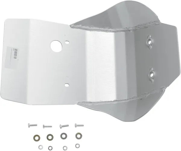 MOOSE RACING Aluminum Skid Plate Silver -0