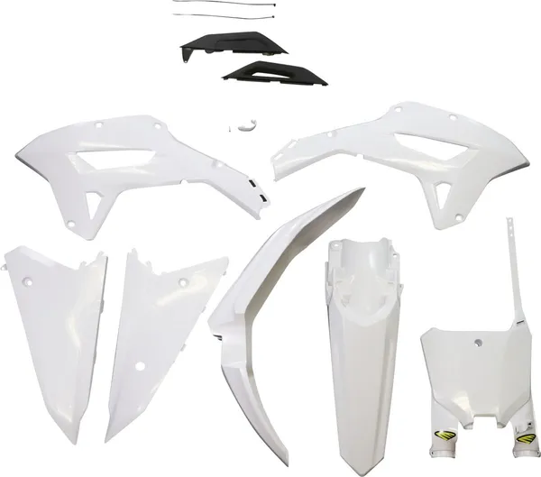 5 Piece Replica Body Kit White-0